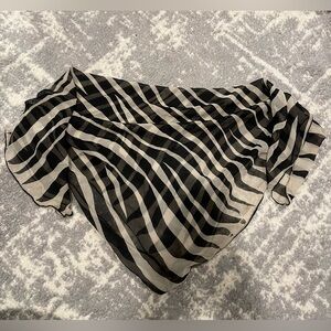 Zebra-Print Scarf